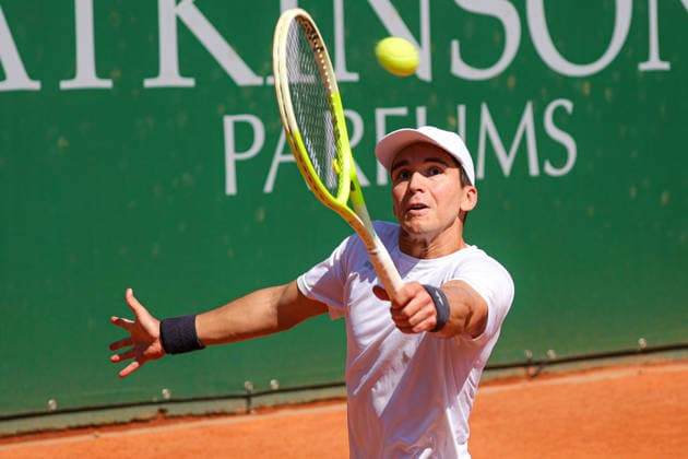 Andrea GUERRIERI (ITA) during ATP, Tennis Herren Challenger Monza, International Tennis match in Monza, Italy, April 08 2026  Copyright: xRobertaxCorradin IPAxSportx xipa-agency.netx xx IPA_73828298 IPA_Agency_IPA73828298