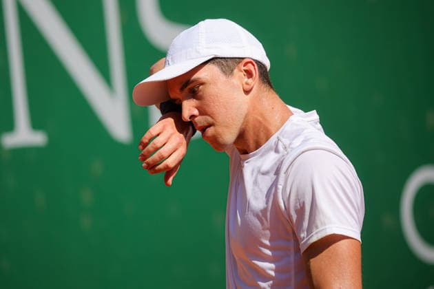 Andrea GUERRIERI (ITA) during ATP, Tennis Herren Challenger Monza, International Tennis match in Monza, Italy, April 08 2026  Copyright: xRobertaxCorradin IPAxSportx xipa-agency.netx xx IPA_73828300 IPA_Agency_IPA73828300