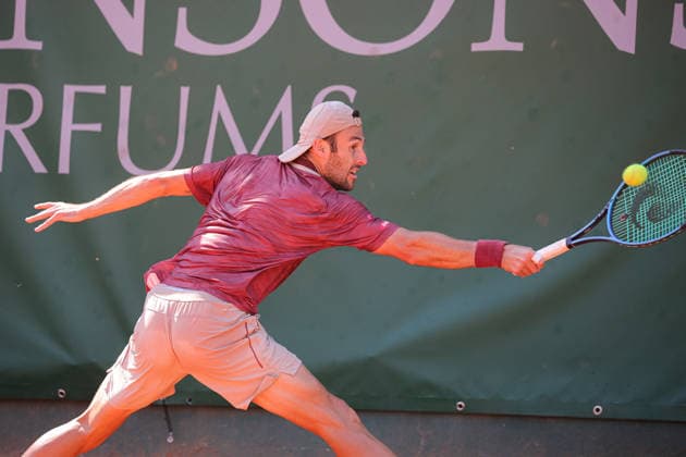 Stefano TRAVAGLIA (ITA) during ATP, Tennis Herren Challenger Monza, International Tennis match in Monza, Italy, April 08 2026  Copyright: xRobertaxCorradin IPAxSportx xipa-agency.netx xx IPA_73828255 IPA_Agency_IPA73828255