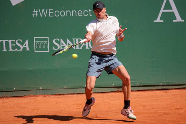 Raphael COLLIGNON (BEL) during ATP, Tennis Herren Challenger Monza, International Tennis match in Monza, Italy, April 08 2026  Copyright: xRobertaxCorradin IPAxSportx xipa-agency.netx xx IPA_73828277 IPA_Agency_IPA73828277