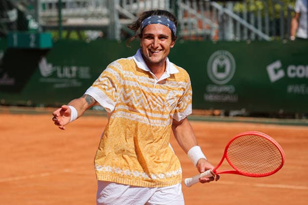Mattia BELLUCCI (ITA) during ATP, Tennis Herren Challenger Monza, International Tennis match in Monza, Italy, April 08 2026  Copyright: xRobertaxCorradin IPAxSportx xipa-agency.netx xx IPA_73828305 IPA_Agency_IPA73828305