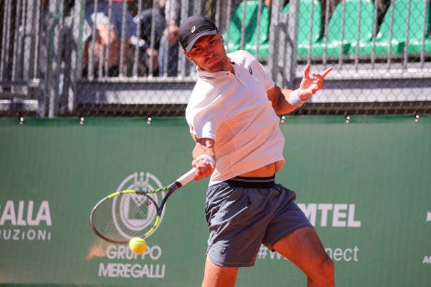 Raphael COLLIGNON (BEL) during ATP, Tennis Herren Challenger Monza, International Tennis match in Monza, Italy, April 08 2026  Copyright: xRobertaxCorradin IPAxSportx xipa-agency.netx xx IPA_73828288 IPA_Agency_IPA73828288