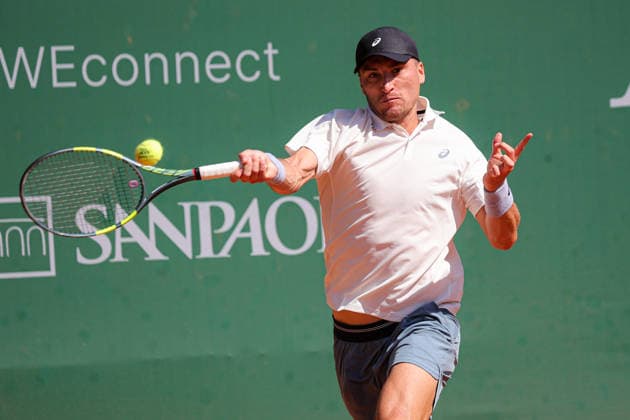 Raphael COLLIGNON (BEL) during ATP, Tennis Herren Challenger Monza, International Tennis match in Monza, Italy, April 08 2026  Copyright: xRobertaxCorradin IPAxSportx xipa-agency.netx xx IPA_73828276 IPA_Agency_IPA73828276
