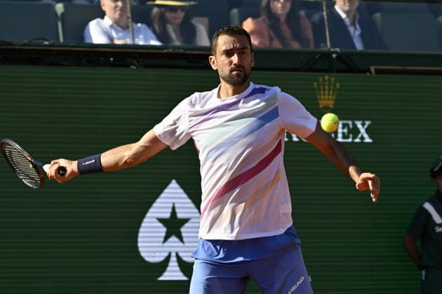 Tennis - Monte Carlo Rolex Masters 2026 - ATP, Tennis Herren - 08 04 2026 - Tennis - Monte Carlo Rolex Masters 2026 - ATP - 08 04 2026 -Marin Cilic - Croatie Monaco  Copyright: xChryslenexCaillaudx xPsnewzx