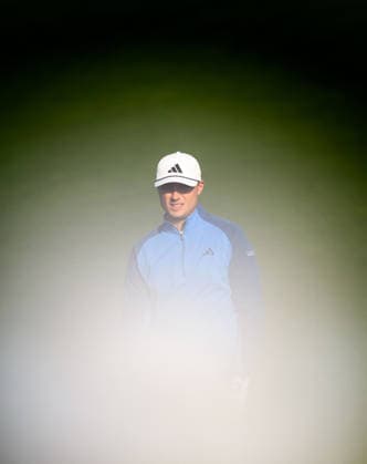 260408 Ludvig Aberg of Sweden during a practice round prior to the 2026 Masters Golf Tournament on April 8, 2026 in Augusta Photo Petter Arvidson BILDBYRAN kod PA PA1192 golf masters bbeng the masters augusta  Copyright: PETTERxARVIDSON BB260408PA007