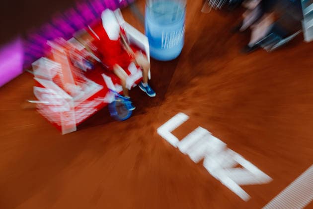 TENNIS - WTA, Tennis Damen Upper Austria Ladies Linz LINZ,AUSTRIA,08.APR.26 - TENNIS - WTA Tour, Upper Austria Ladies Linz. Image shows a feature of the Linz sign.  GEPAxpictures xAlexanderxSolc