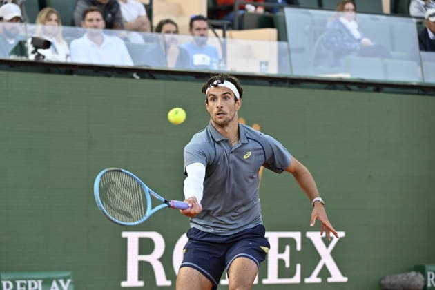 Tennis - Monte Carlo Rolex Masters 2026 - ATP, Tennis Herren - 08 04 2026 - Tennis - Monte Carlo Rolex Masters 2026 - ATP - 08 04 2026 - Lorenzo Musetti - Italien Monaco  Copyright: xChryslenexCaillaud Psnewzx
