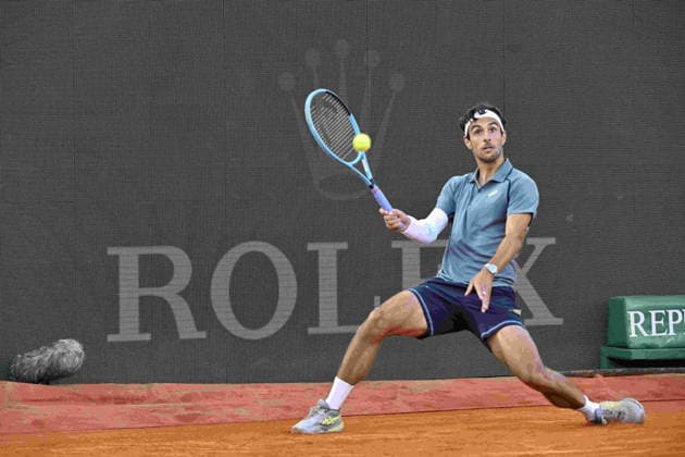 Tennis - Monte Carlo Rolex Masters 2026 - ATP, Tennis Herren - 08 04 2026 - Tennis - Monte Carlo Rolex Masters 2026 - ATP - 08 04 2026 - Lorenzo Musetti - Italien Monaco  Copyright: xChryslenexCaillaud Psnewzx
