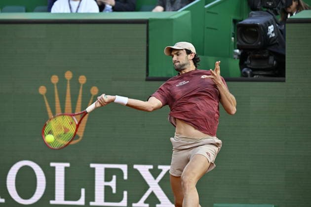 Tennis - Monte Carlo Rolex Masters 2026 - ATP, Tennis Herren - 08 04 2026 - Tennis - Monte Carlo Rolex Masters 2026 - ATP - 08 04 2026 - Valentin Vacherot - Monaco Monaco  Copyright: xChryslenexCaillaud Psnewzx