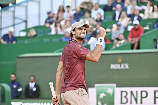 Tennis - Monte Carlo Rolex Masters 2026 - ATP, Tennis Herren - 08 04 2026 - Tennis - Monte Carlo Rolex Masters 2026 - ATP - 08 04 2026 - Valentin Vacherot - Monaco Monaco  Copyright: xChryslenexCaillaud Psnewzx