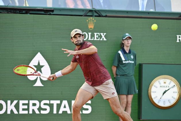 Tennis - Monte Carlo Rolex Masters 2026 - ATP, Tennis Herren - 08 04 2026 - Tennis - Monte Carlo Rolex Masters 2026 - ATP - 08 04 2026 - Valentin Vacherot - Monaco Monaco  Copyright: xChryslenexCaillaud Psnewzx