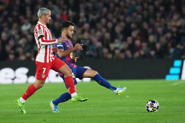 UEFA Champions League match, Quarter-Finals, first leg, between FC Barcelona, Barca and Atletico de Madrid played at Spotify Camp Nou Stadium on April 8, 2026 in Barcelona, Spain. (Photo by Bagu Blanco PRESSINPHOTO) Copyright: xBaguxBlancox xPRESSINPHOTOx