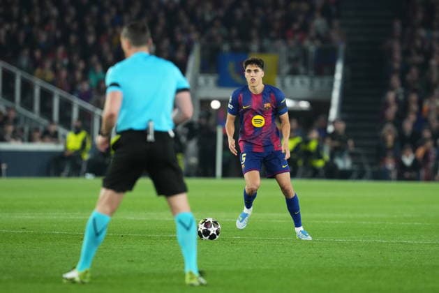 UEFA Champions League match, Quarter-Finals, first leg, between FC Barcelona, Barca and Atletico de Madrid played at Spotify Camp Nou Stadium on April 8, 2026 in Barcelona, Spain. (Photo by Bagu Blanco PRESSINPHOTO) Copyright: xBaguxBlancox xPRESSINPHOTOx