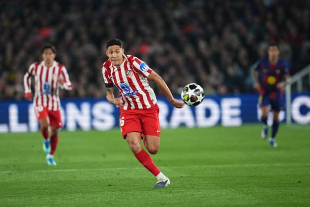 UEFA Champions League match, Quarter-Finals, first leg, between FC Barcelona, Barca and Atletico de Madrid played at Spotify Camp Nou Stadium on April 8, 2026 in Barcelona, Spain. (Photo by Bagu Blanco PRESSINPHOTO) Copyright: xBaguxBlancox xPRESSINPHOTOx
