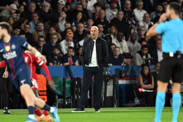PSG v Liverpool - UEFA Champions League Quarter- finals PARIS, FRANCE - APRIL 8: Liverpool head coach Arne Slot during the UEFA Champions League 2025 26 Quarter-Final First Leg match between Paris Saint-Germain and Liverpool FC at Parc des Princes in Paris, France, on April 8, 2026. Mustafa Yalcin Anadolu Paris France. Editorial use only. Please get in touch for any other usage.  Copyright: x2026xAnadoluxMustafaxYalcinx