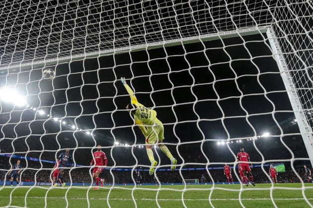 Desire Doue (Paris Saint-Germain FC) scores his team s first goal during the UEFA Champions League 2025 26 Quarter-Final First Leg match between Paris Saint-Germain FC and Liverpool FC at Parc des Princes on April 8, 2026 in Paris, France. (Photo by Harry Langer DeFodi Images) - *** Desire Doue Paris Saint Germain FC scores his team s first goal during the UEFA Champions League 2025 26 Quarter Final First Leg match between Paris Saint Germain FC and Liverpool FC at Parc des Princes on April 8, 2026 in Paris, France Photo by Harry Langer DeFodi Images
