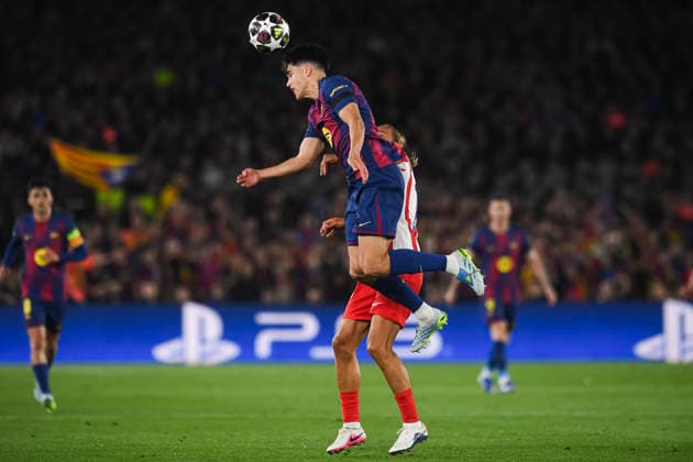 UEFA Champions League 2025 2026 quarter final, FC Barcelona Atletico de Madrid, at Estadio Campo Nou in Barcelona Spain Barcelona Barcelona Barcelona Spain Copyright: xPACOxLARGOx