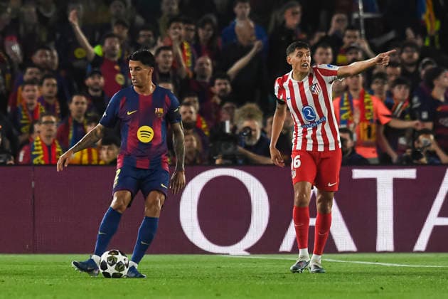 UEFA Champions League 2025 2026 quarter final, FC Barcelona Atletico de Madrid, at Estadio Campo Nou in Barcelona Spain Barcelona Barcelona Barcelona Spain Copyright: xPACOxLARGOx