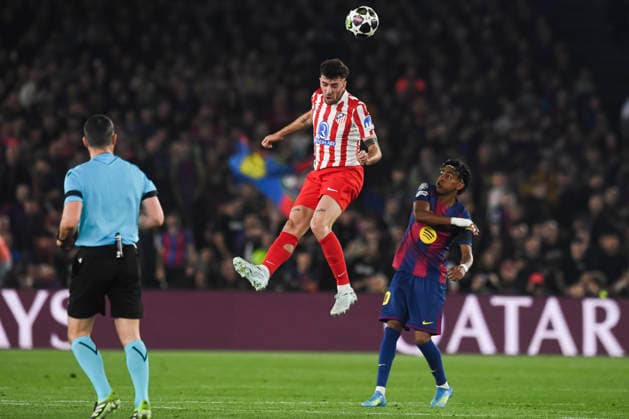 UEFA Champions League 2025 2026 quarter final, FC Barcelona Atletico de Madrid, at Estadio Campo Nou in Barcelona Spain Barcelona Barcelona Barcelona Spain Copyright: xPACOxLARGOx