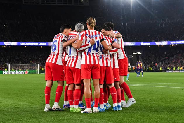UEFA Champions League 2025 2026 quarter final, FC Barcelona Atletico de Madrid, at Estadio Campo Nou in Barcelona Spain Barcelona Barcelona Barcelona Spain Copyright: xPACOxLARGOx