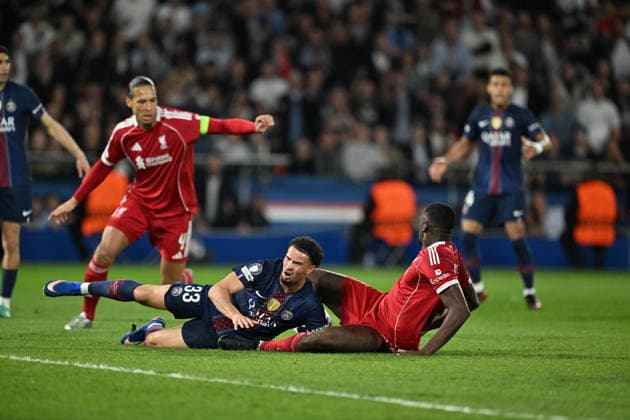 PSG v Liverpool - UEFA Champions League Quarter- finals PARIS, FRANCE - APRIL 8: PSG s Warren Zaire-Emery (33) in action during the UEFA Champions League 2025 26 Quarter-Final First Leg match between Paris Saint-Germain and Liverpool FC at Parc des Princes in Paris, France, on April 8, 2026. Mustafa Yalcin Anadolu Paris France. Editorial use only. Please get in touch for any other usage.  Copyright: x2026xAnadoluxMustafaxYalcinx