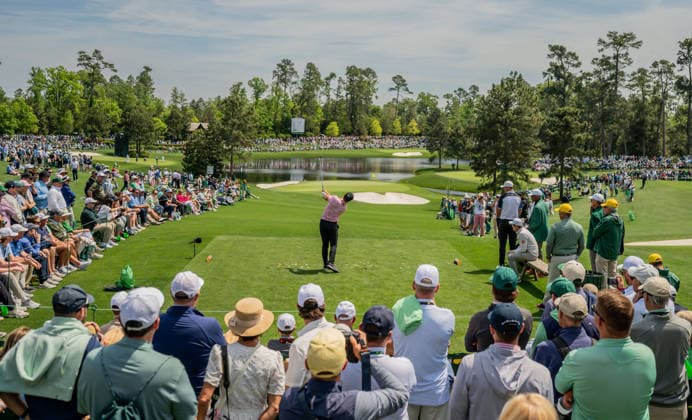 260408 Viktor Hovland of Norway during the Par Three Contest prior to the 2026 Masters Golf Tournament on April 8, 2026 in Augusta Photo Petter Arvidson BILDBYRAN kod PA PA1192 golf masters bbeng the masters augusta norge  Copyright: PETTERxARVIDSON BB260408PA064