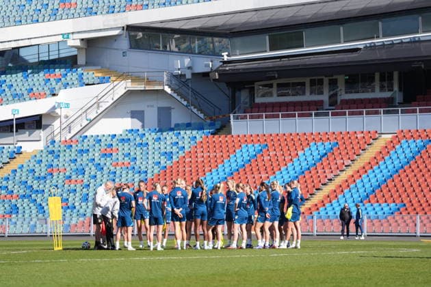 GÖTEBORG, SWEDEN 20260409 The womens national football team trains at Ullevi in connection with the gathering in Gothenburg for the World Cup qualifiers GÖTEBORG SWEDEN x9200x  Copyright: xBjörnxLarssonxRosvall TTx TRÄNING DAMLANDSLAGET FOTBOLL