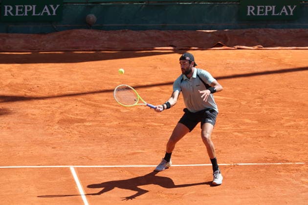 Tennis - Monte Carlo Rolex Masters 2026 - ATP, Tennis Herren - 09 04 2026 - Tennis - Monte Carlo Rolex Masters 2026 - ATP - 09 04 2026 - Matteo Berrettini - Italie Monaco  Copyright: xChryslenexCaillaud Psnewzx