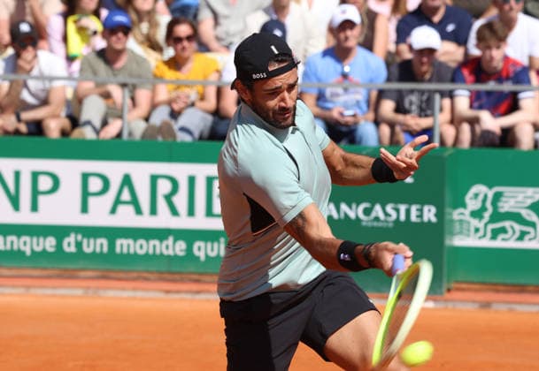 Tennis, ATP, Tennis Herren Monte Carlo Rolex Masters 2026, Matteo Berrettini (ITA), Thursday, April 9, 2026. Photo Felice Calabro  Copyright: xFelicexCalabro x xipa-agency.netx xFELICExCALABRO x IPA_Agency_IPA73841925