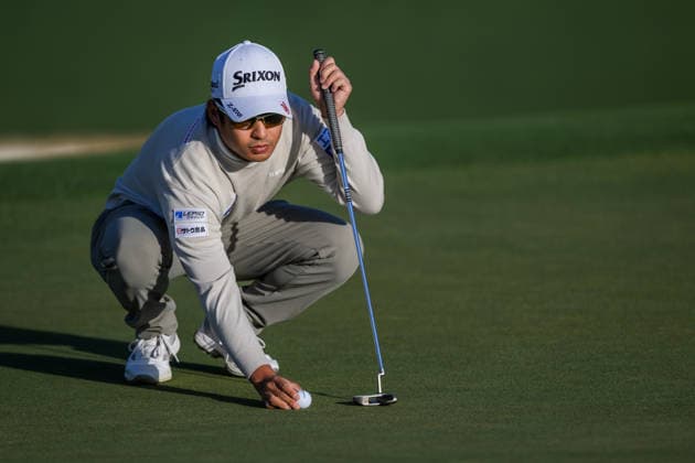 260409 Naoyuki Kataoka of Japan during the first round of the 2026 Masters Golf Tournament on April 9, 2026 in Augusta Photo Petter Arvidson BILDBYRAN kod PA PA1193 golf masters bbeng the masters augusta  Copyright: PETTERxARVIDSON BB260409PA027