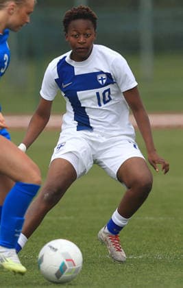 09.04.2026 Stara Pazova(Serbia) Iceland-Finland U19 U-19 Under-19 European qualifiers women s football Rebecca Viljamaa Finland : 2