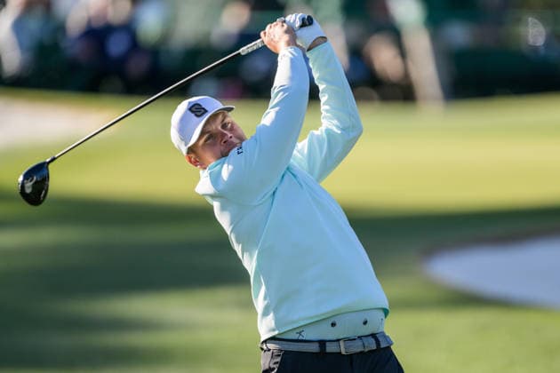 260409 Sami Valimaki of Finland during the first round of the 2026 Masters Golf Tournament on April 9, 2026 in Augusta Photo Petter Arvidson BILDBYRAN kod PA PA1193 golf masters bbeng the masters augusta  Copyright: PETTERxARVIDSON BB260409PA041
