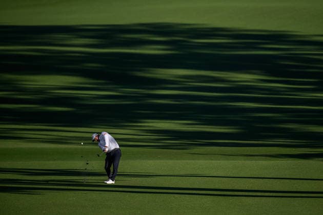260409 Ryan Fox of New Zealand during the first round of the 2026 Masters Golf Tournament on April 9, 2026 in Augusta Photo Petter Arvidson BILDBYRAN kod PA PA1193 golf masters bbeng the masters augusta  Copyright: PETTERxARVIDSON BB260409PA045