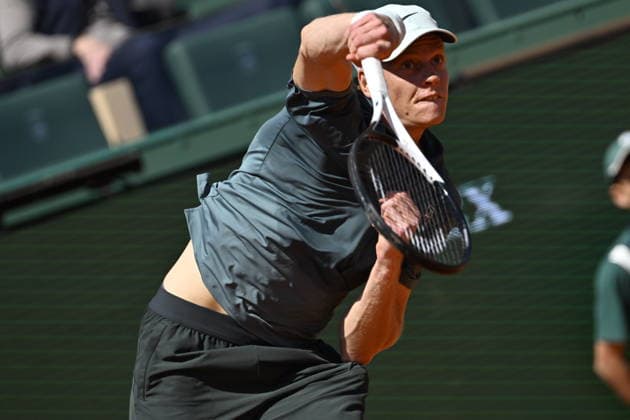 Tennis - Monte Carlo Rolex Masters 2026 - ATP, Tennis Herren - 09 04 2026 - Tennis - Monte Carlo Rolex Masters 2026 - ATP - 09 04 2026 - Jannick Sinner - Italie Monaco  Copyright: xChryslenexCaillaudx Psnewzx