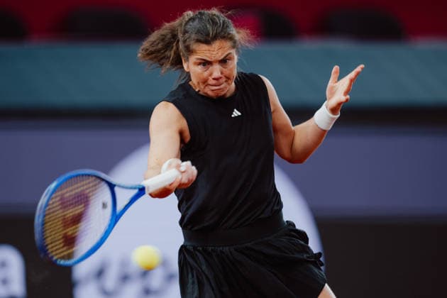 TENNIS - WTA, Tennis Damen Upper Austria Ladies Linz LINZ,AUSTRIA,09.APR.26 - TENNIS - WTA Tour, Upper Austria Ladies Linz. Image shows Ulrikke Eikeri (NOR).  GEPAxpictures xAlexanderxSolc