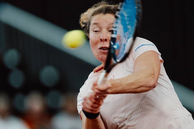 TENNIS - WTA, Tennis Damen Upper Austria Ladies Linz LINZ,AUSTRIA,09.APR.26 - TENNIS - WTA Tour, Upper Austria Ladies Linz. Image shows Anna-Lena Friedsam (GER).  GEPAxpictures xAlexanderxSolc