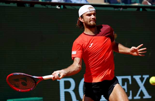 Rolex Monte-Carlo Masters PHOTOPQR NICE MATIN Dylan Meiffret ; Roquebrune Cap-Martin ; 09 04 2026 ; 119e edition du Rolex Monte-Carlo Masters de Tennis. Matchs du 6e jour. ICI : Tomas Machac Rolex Monte-Carlo Masters at Monte-Carlo Country Club on April 9, 2026 in Monte-Carlo. Roquebrune Cap-Martin France  Copyright: xPHOTOPQR NICExMATIN MAXPPPxDylanxMeiffretx 20260409NIM1710 20260409NIM1710