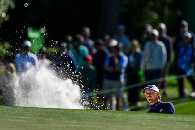 260409 Kristoffer Reitan of Norway during the first round of the 2026 Masters Golf Tournament on April 9, 2026 in Augusta Photo Petter Arvidson BILDBYRAN kod PA PA1193 golf masters bbeng the masters augusta norge  Copyright: PETTERxARVIDSON BB260409PA073