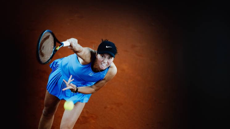 TENNIS - WTA, Tennis Damen Upper Austria Ladies Linz LINZ,AUSTRIA,09.APR.26 - TENNIS - WTA Tour, Upper Austria Ladies Linz. Image shows Lilli Tagger (AUT).  GEPAxpictures xAlexanderxSolc