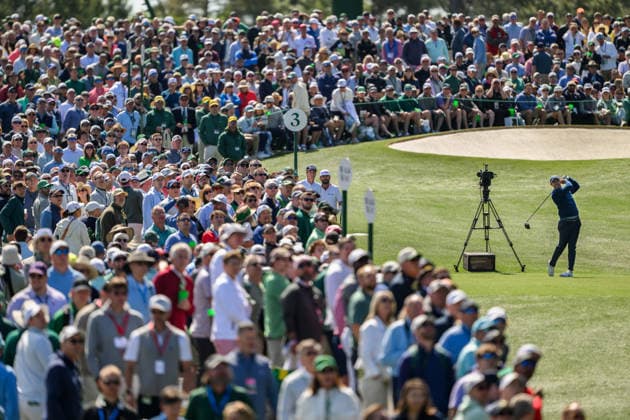 260409 Rory McIlroy of Northern Ireland during the first round of the 2026 Masters Golf Tournament on April 9, 2026 in Augusta Photo Petter Arvidson BILDBYRAN kod PA PA1193 golf masters bbeng the masters augusta  Copyright: PETTERxARVIDSON BB260409PA093