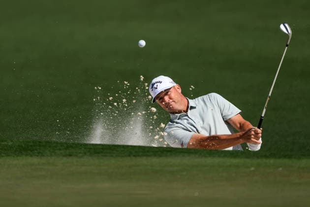 260409 Alex NorÃ n of Sweden during the first round of the 2026 Masters Golf Tournament on April 9, 2026 in Augusta Photo Petter Arvidson BILDBYRAN kod PA PA1193 golf masters bbeng the masters augusta sverige  Copyright: PETTERxARVIDSON BB260409PA097