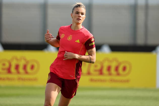Herzogenaurach, Germany 09 April 2026 International match of the German womens national soccer team in preparation for the World Cup qualifiers in Herzogenaurach Training In the picture Selina Cerci Germany Copyright: HMBxMedia MadeleinexFantini