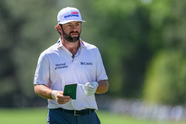 260409 Cameron Young of the United States during the first round of the 2026 Masters Golf Tournament on April 9, 2026 in Augusta Photo Petter Arvidson BILDBYRAN kod PA PA1193 golf masters bbeng the masters augusta  Copyright: PETTERxARVIDSON BB260409PA112