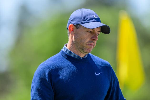 260409 Rory McIlroy of Northern Ireland during the first round of the 2026 Masters Golf Tournament on April 9, 2026 in Augusta Photo Petter Arvidson BILDBYRAN kod PA PA1193 golf masters bbeng the masters augusta depp  Copyright: PETTERxARVIDSON BB260409PA110