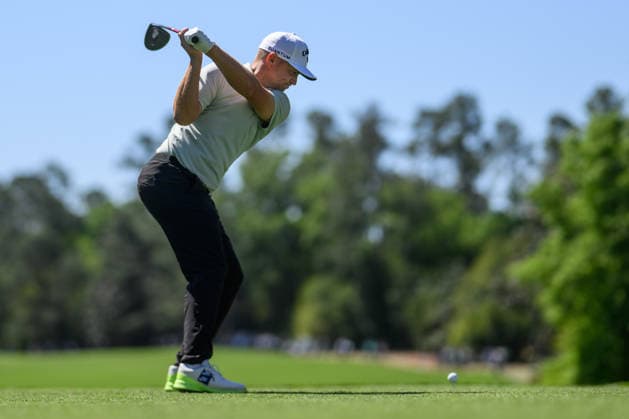 260409 Alex NorÃ n of Sweden during the first round of the 2026 Masters Golf Tournament on April 9, 2026 in Augusta Photo Petter Arvidson BILDBYRAN kod PA PA1193 golf masters bbeng the masters augusta sverige  Copyright: PETTERxARVIDSON BB260409PA115