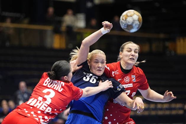 Handball, Women, European Championship Qualifier, Finland - Croatia