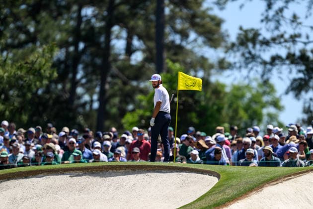 260409 Cameron Young of the Unites States during the first round of the 2026 Masters Golf Tournament on April 9, 2026 in Augusta Photo Petter Arvidson BILDBYRAN kod PA PA1193 golf masters bbeng the masters augusta  Copyright: PETTERxARVIDSON BB260409PA121