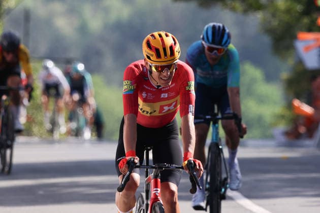 09-04-2026 Itzulia Basque Country; Tappa 04 Galdakao - Galdakao; 2026, Uno X - Mobility; Johannessen, Tobias Halland; Galdakao; 