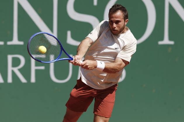 Foto IPP Sebastiano Pessina Monza, Villa Reale Tennis, aprile 2026 ATP, Tennis Herren Challenger Atkinsons Monza Open 2026 Hugo Gaston Italy Photo Press World Copyright italy ITALY  Copyright: xR4924_italyphotopressx