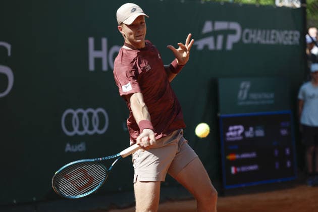 Foto IPP Sebastiano Pessina Monza, Villa Reale Tennis, aprile 2026 ATP, Tennis Herren Challenger Atkinsons Monza Open 2026 Martin Landaluce Italy Photo Press World Copyright italy ITALY  Copyright: xR4924_italyphotopressx